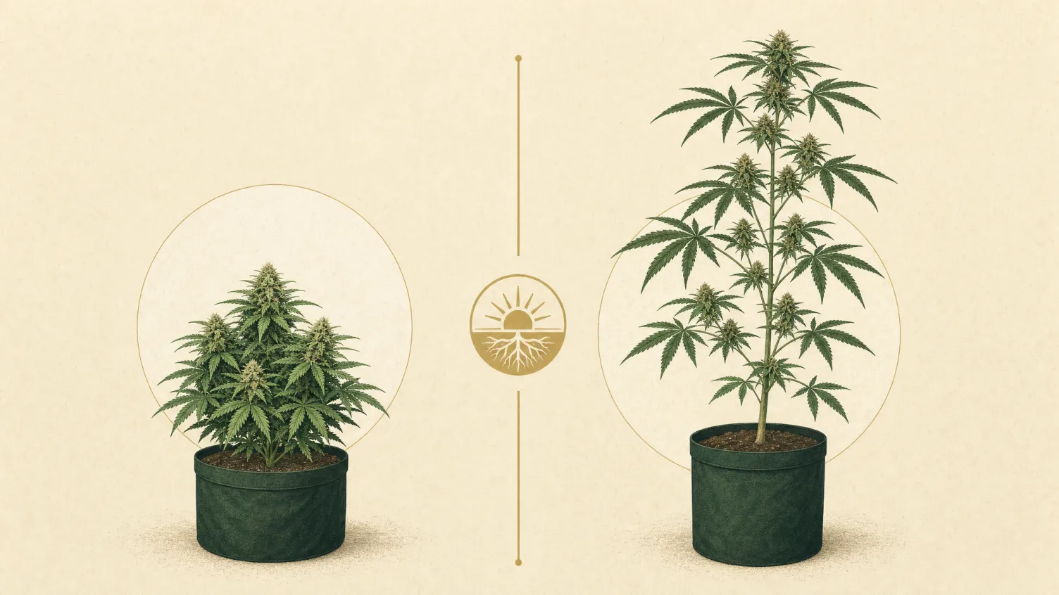 Autoflowering oder Photoperiode: der Unterschied