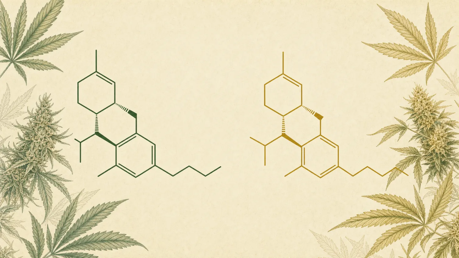 CBD und THC: der Unterschied erklärt