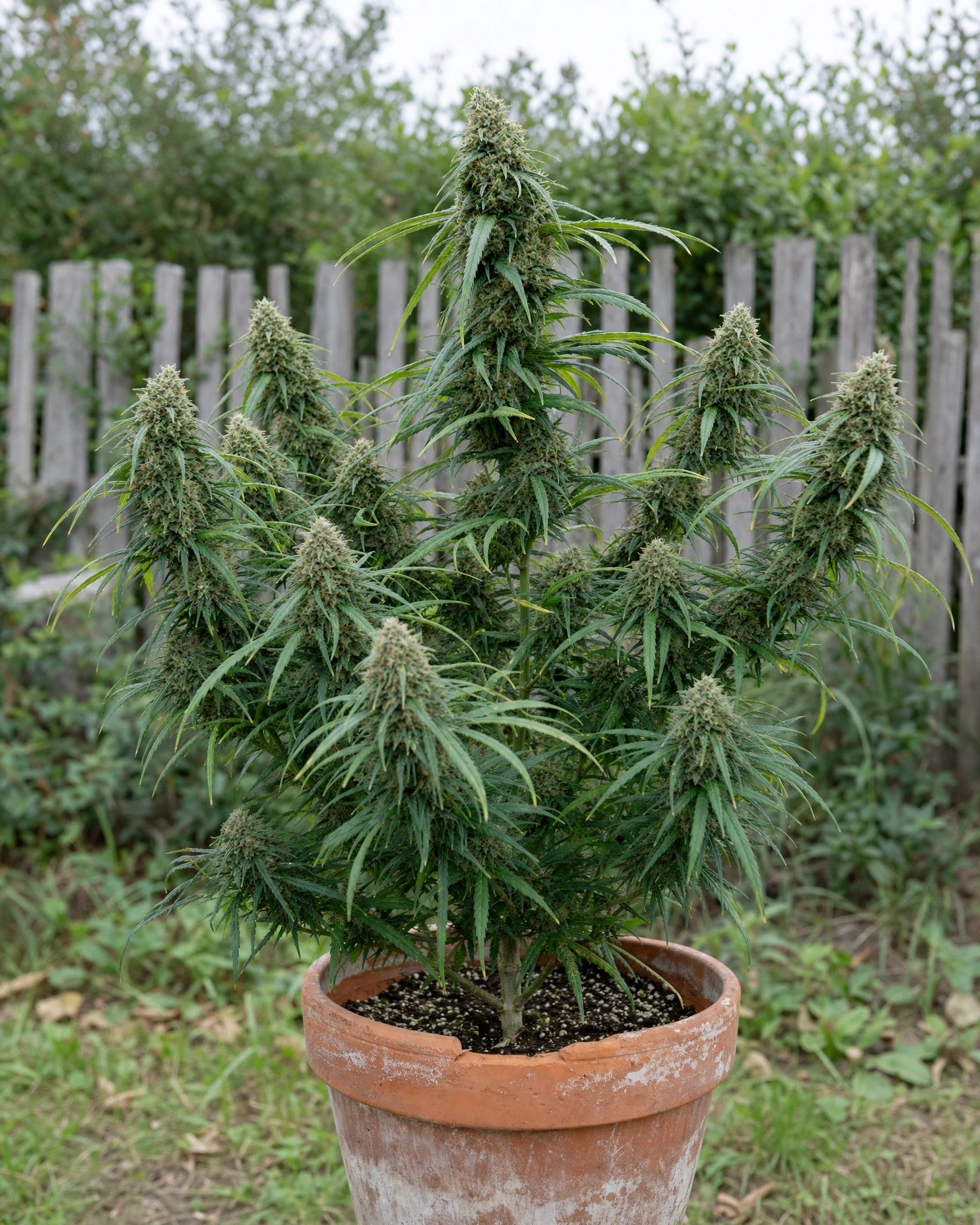 Ausgewachsene Cannabispflanze der Sorte Blue Dream