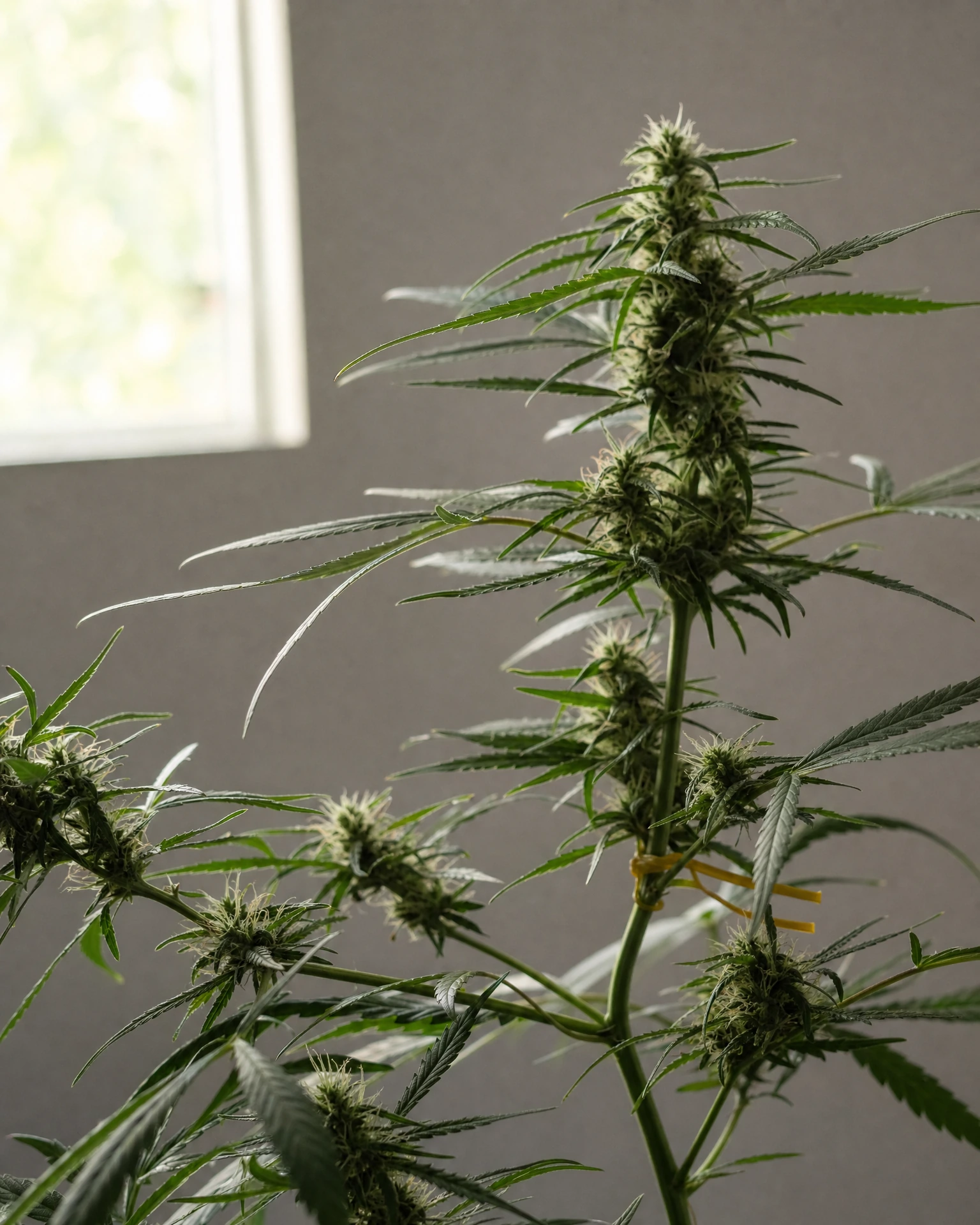 Amnesia Haze in der mittleren Blütephase