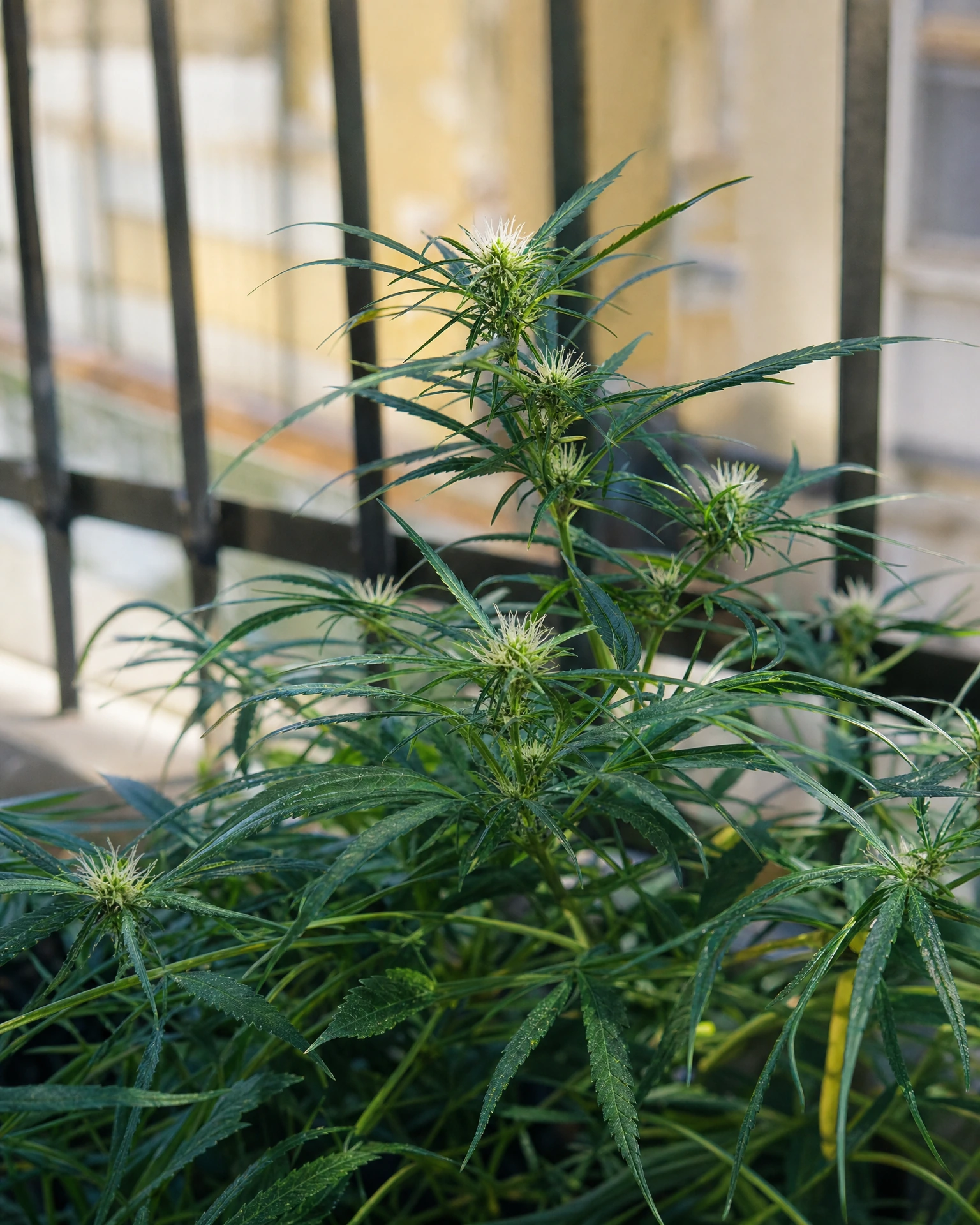 Amnesia Haze Autoflower in der frühen Blütephase