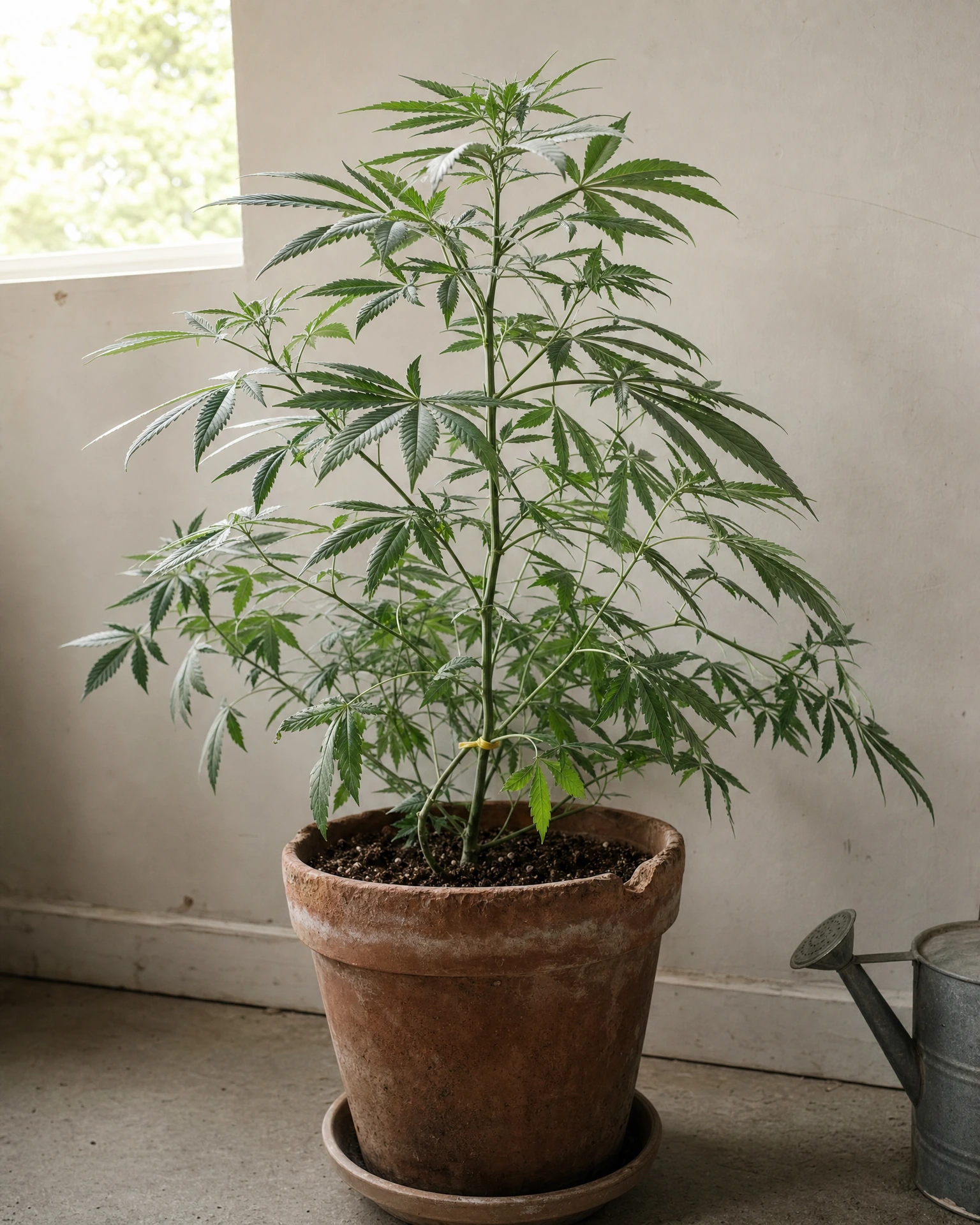 Skunk #1 in der vegetativen Wachstumsphase
