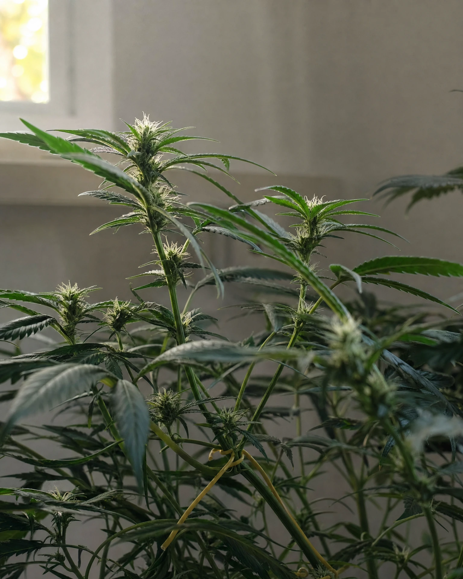 Skunk #1 in der frühen Blütephase
