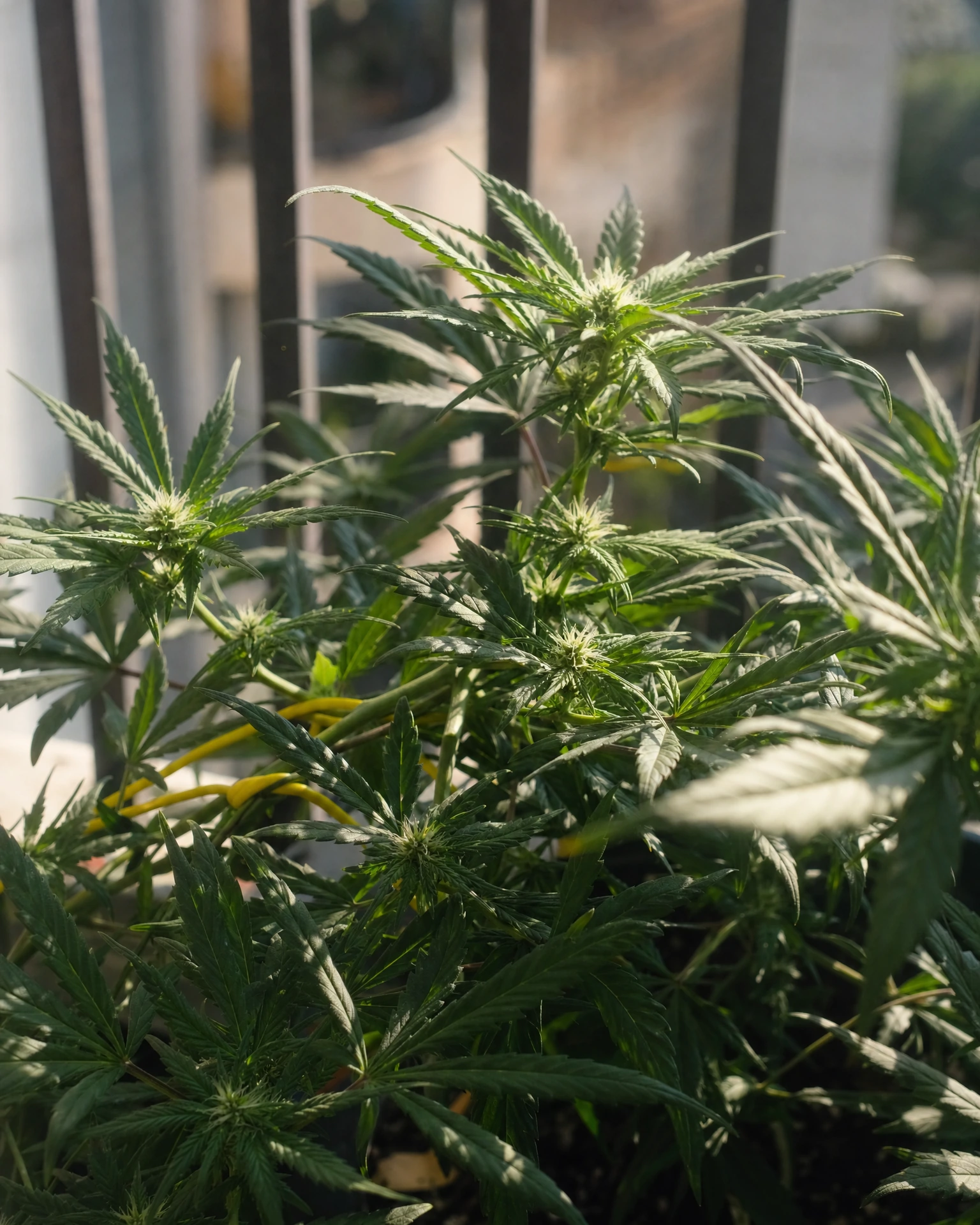 Apple Fritter Autoflower in der frühen Blütephase