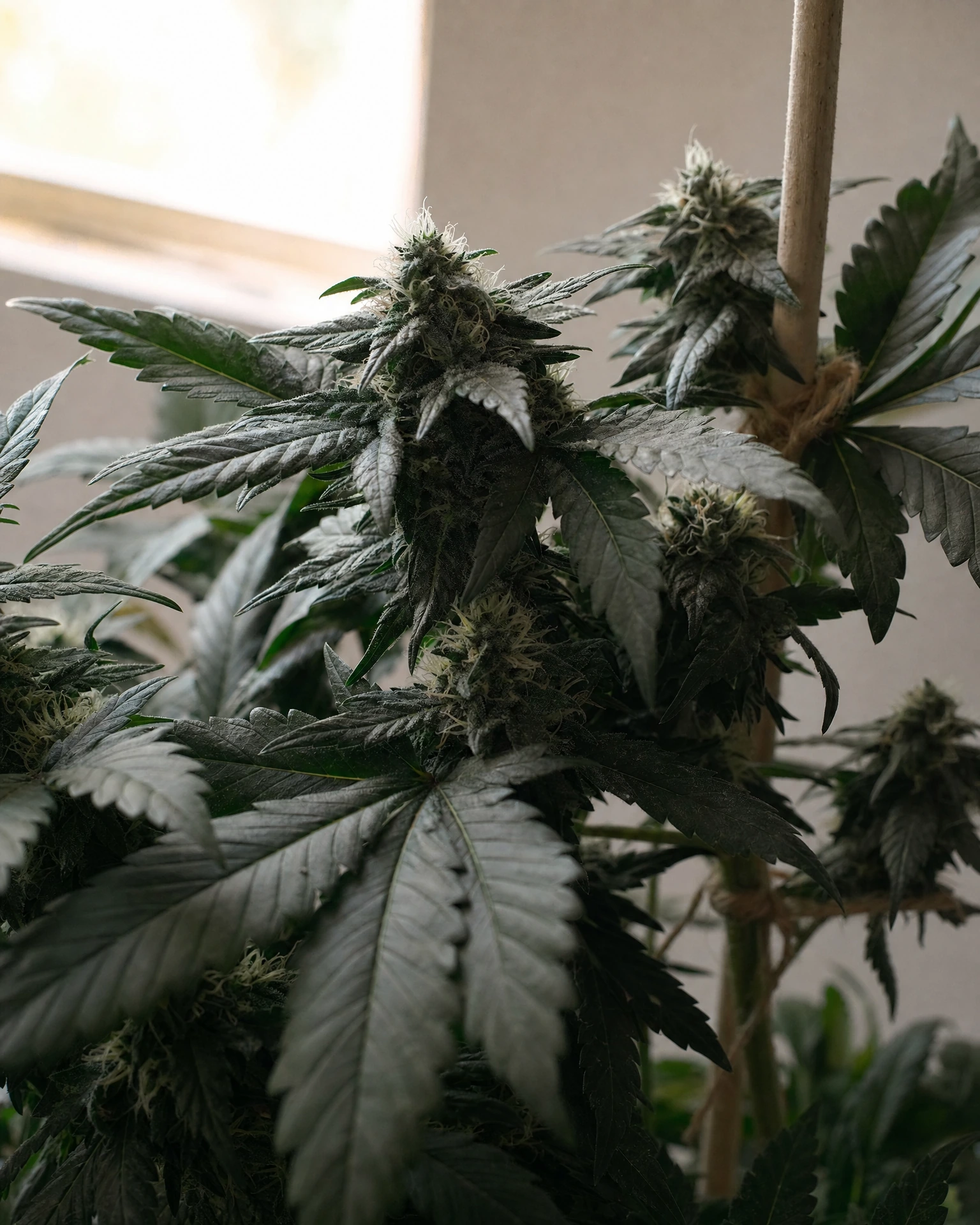 Black Domina in der mittleren Blütephase