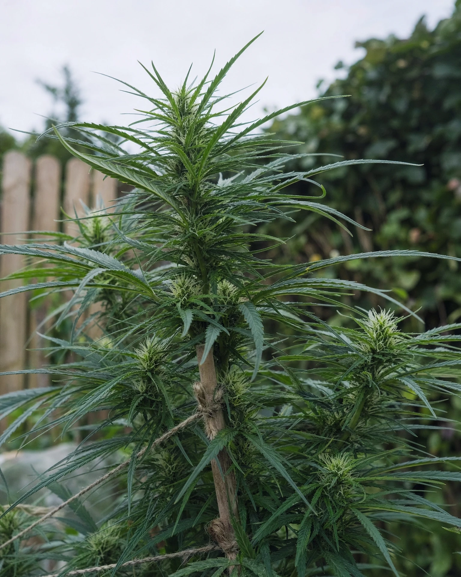 Ghost Train Haze Autoflower in der frühen Blütephase