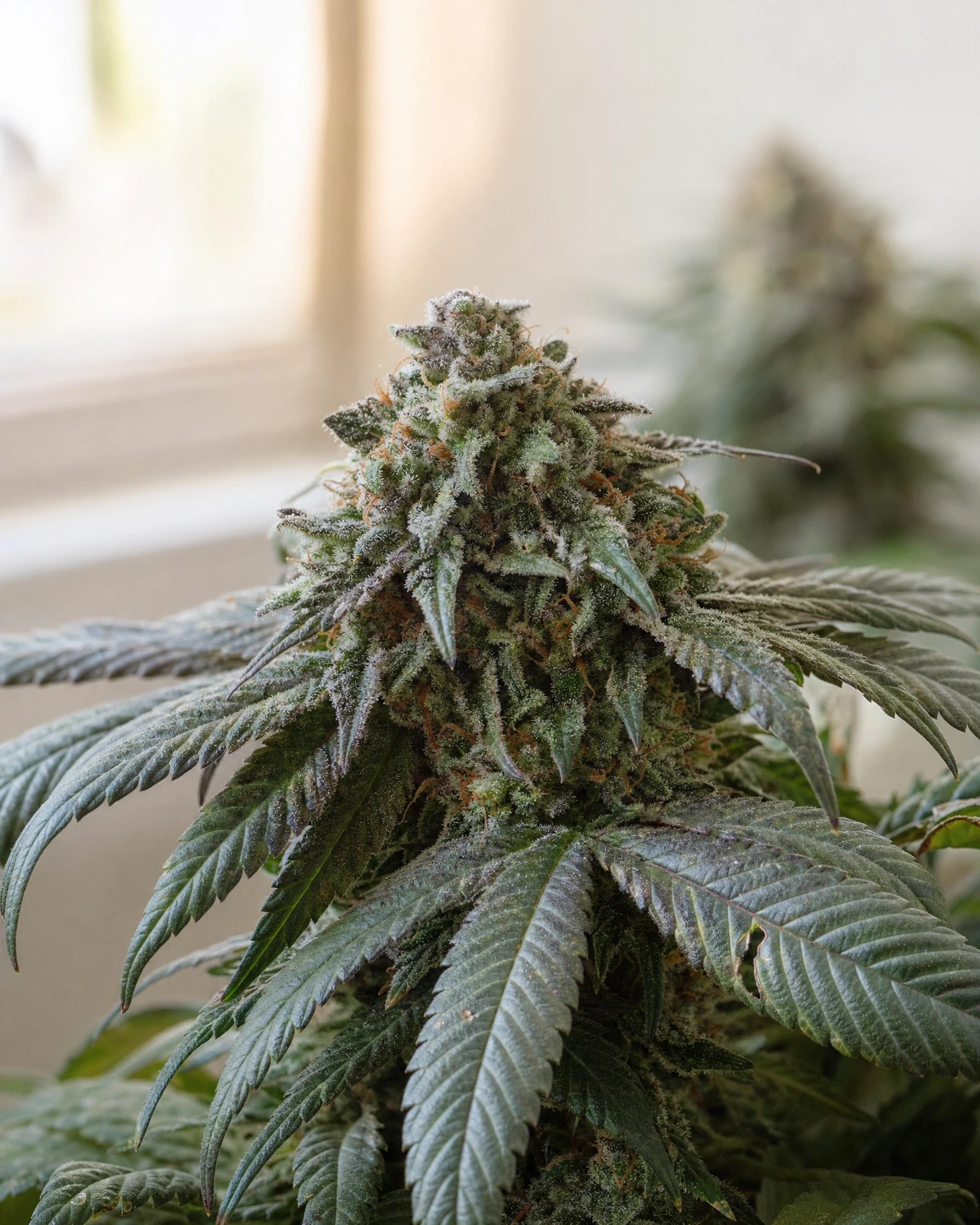 Blühende Cannabispflanze der Sorte Sweet Tooth Autoflower