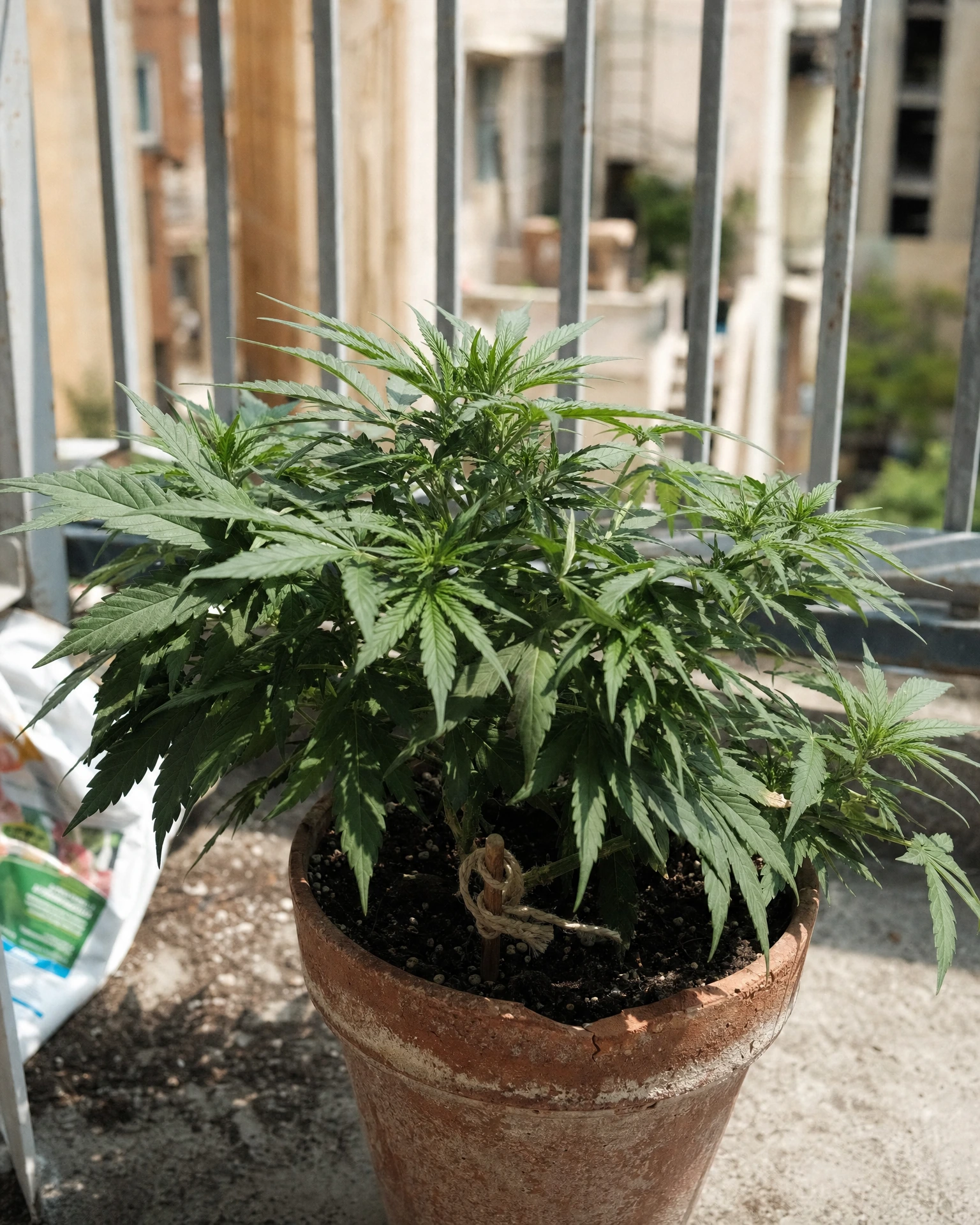 Dinamed CBD Autoflower in der vegetativen Wachstumsphase