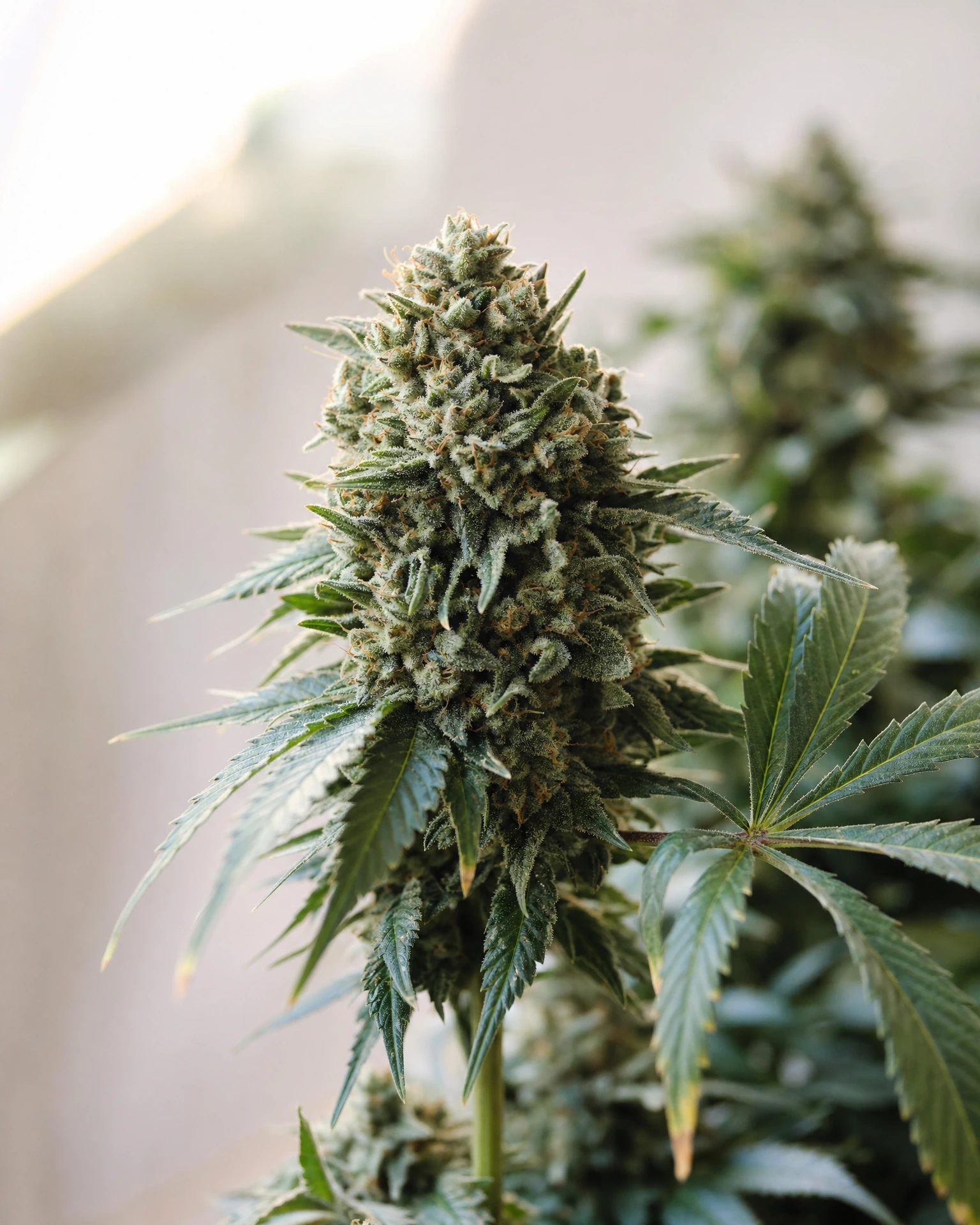 Blühende Cannabispflanze der Sorte Gorilla Candy Triploid