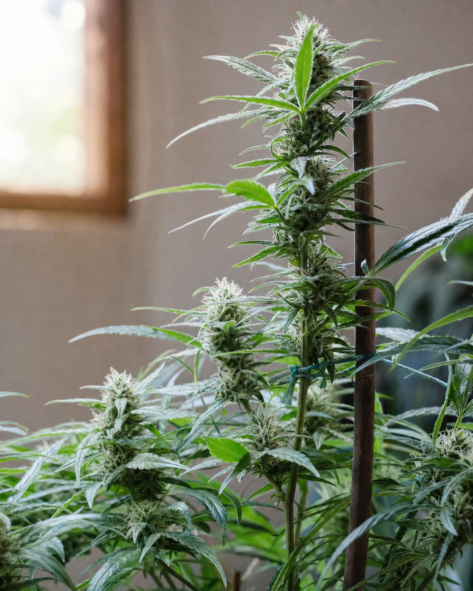 Skunk #1 Regular in der mittleren Blütephase