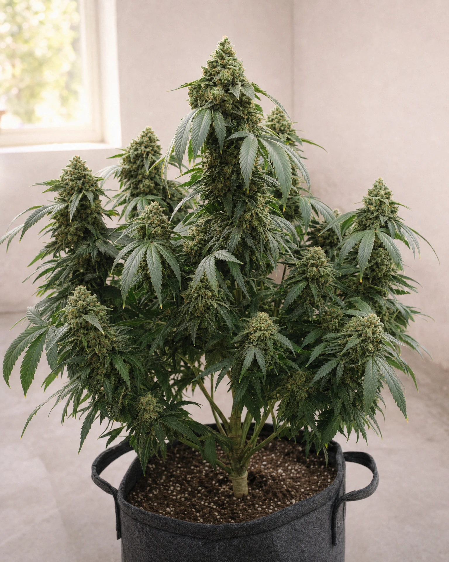 Ausgewachsene Cannabispflanze der Sorte OG Kush Regular