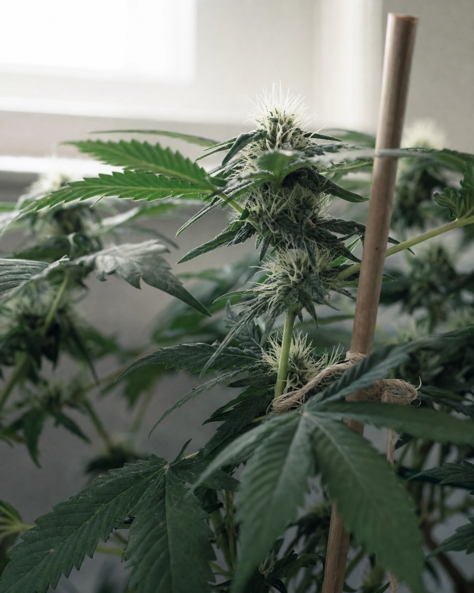 Berlin Kush in der mittleren Blütephase