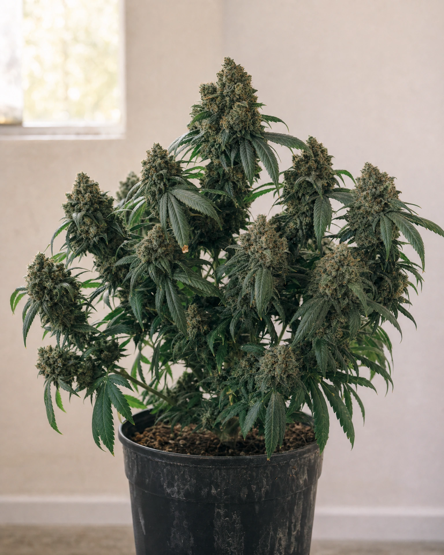 Ausgewachsene Cannabispflanze der Sorte Northern Lights